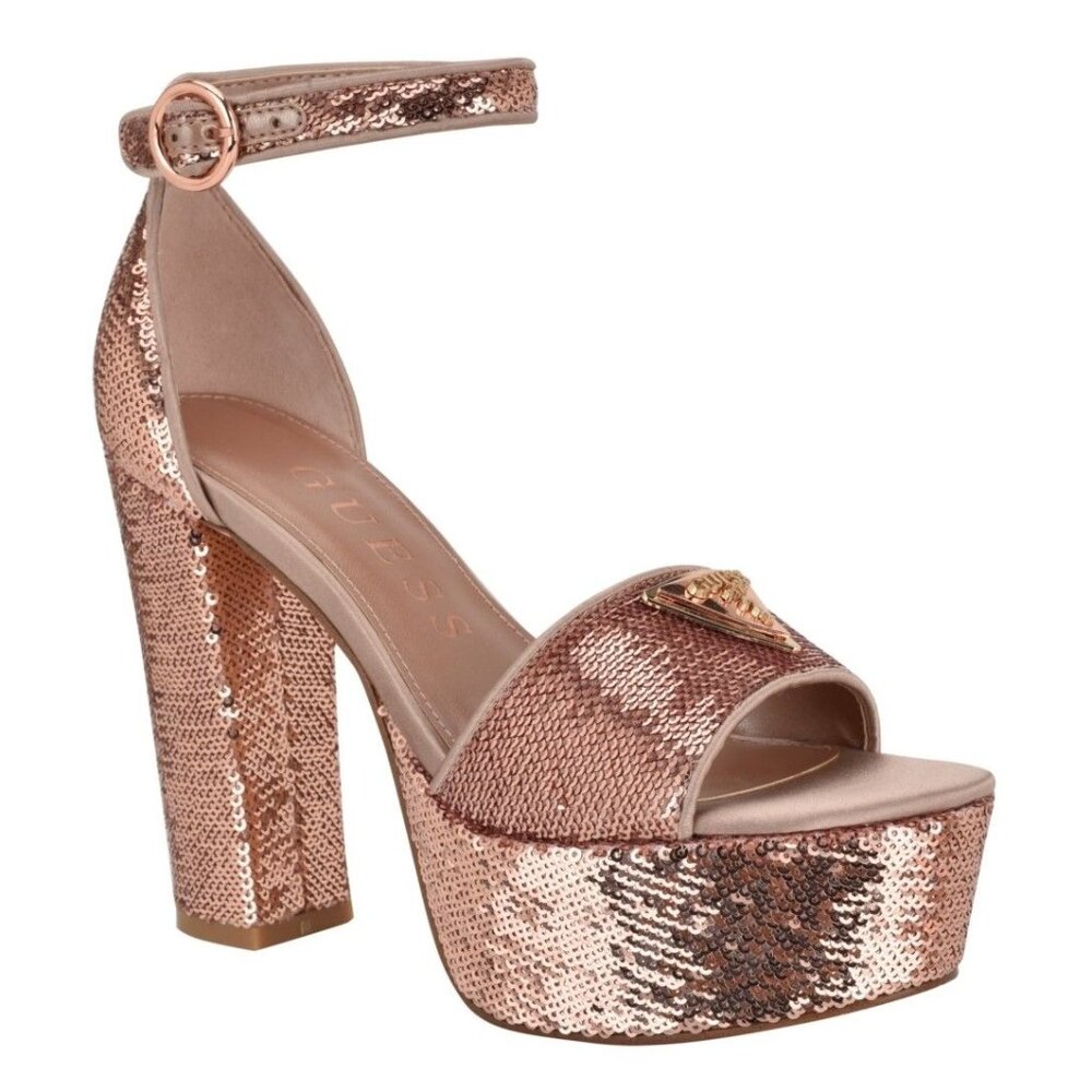 Guess Women's Seton Two-Piece Platform Dress Sandals
